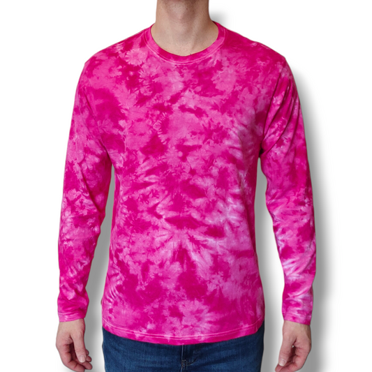 Adult Crystal Pink Unisex Long sleeve