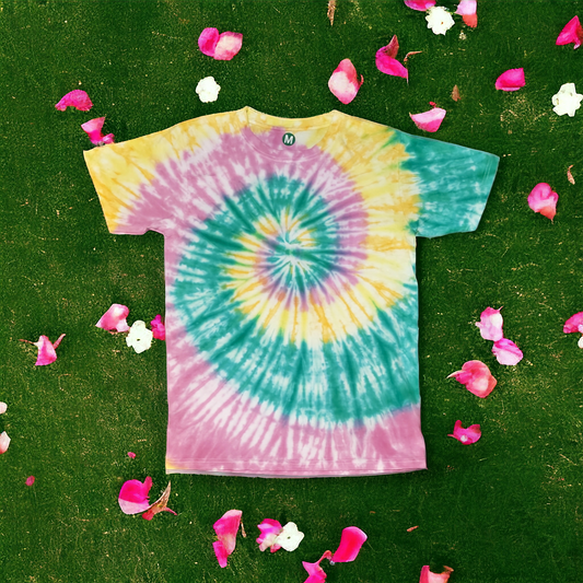 Adult (Men&Women Unisex) short sleeve Size M only - Pastel soft colour