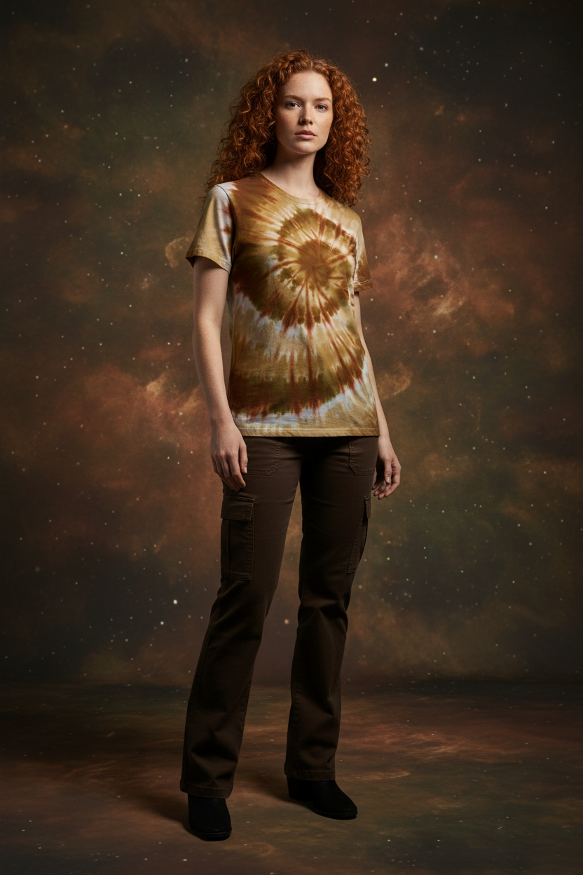 (Canyon Swirl) The Spectrum Collection Adult Unisex Short Sleeve