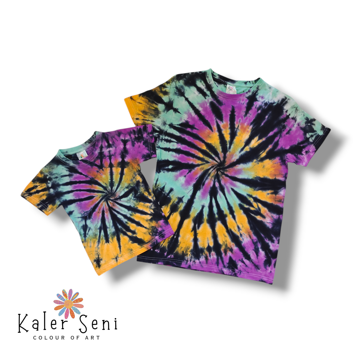 (Galactic Swirl) The Spectrum Collection Adult Unisex Short Sleeve
