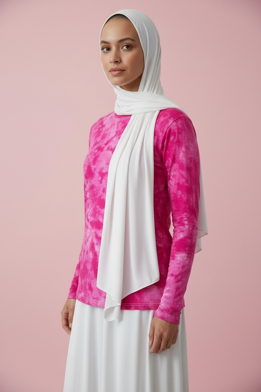 Adult Crystal Pink Unisex Long sleeve