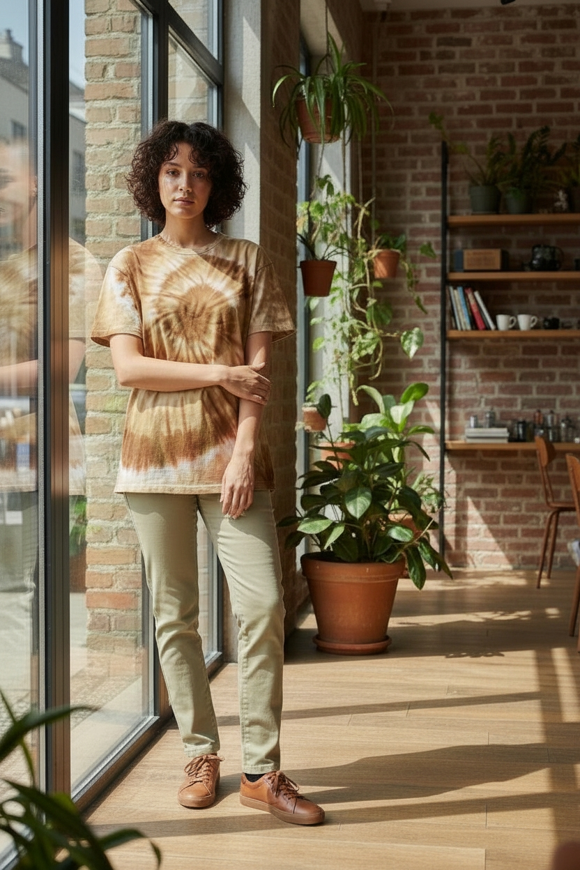 (Canyon Swirl) The Spectrum Collection Adult Unisex Short Sleeve